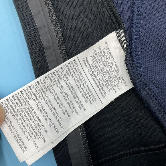 Nike Tech Fleece Men’s Half Zip Hoodie Navy Blue Kangaroo Pockets 884892-451 M - Picture 10 of 12
